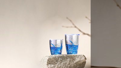 海鸥大肚啤酒杯